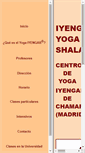 Mobile Screenshot of iyengaryogashala.es